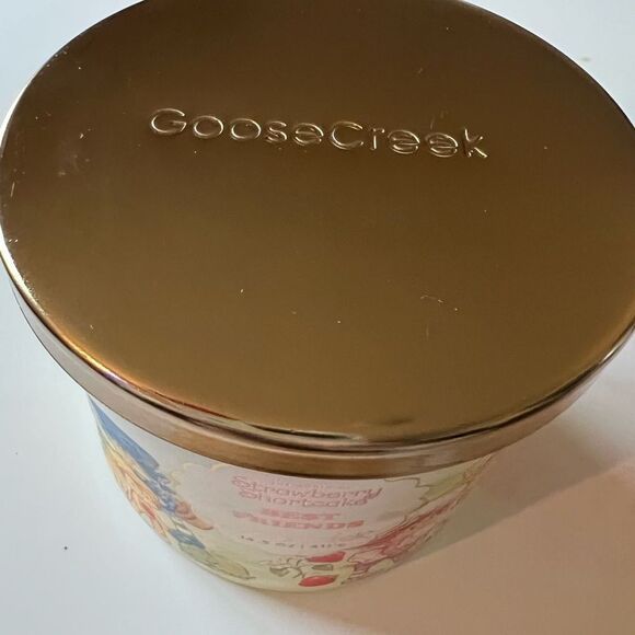 1 LEFT! Goose Creek Strawberry Shortcake Limited Edition Candle BEST FRIENDS - Picture 5 of 7